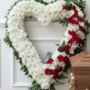 Bereavement Heart Outline